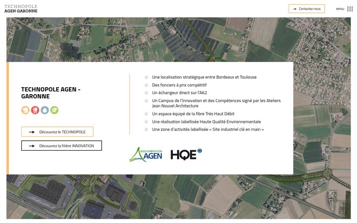 Screenshot di agen-garonne.fr