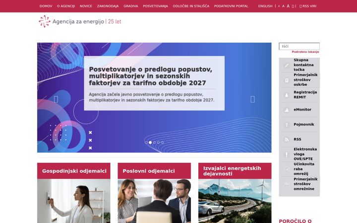 Screenshot of agen-rs.si