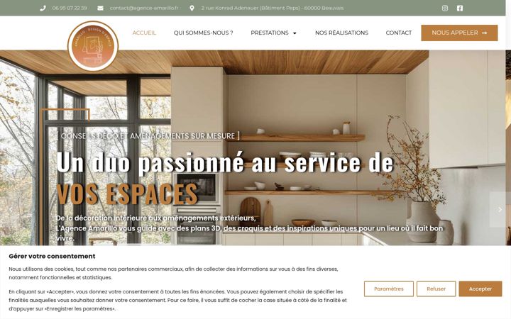 Screenshot of agence-amarillo.fr