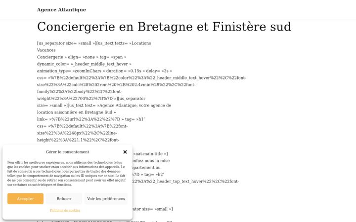 Snímek obrazovky agence-atlantique.fr