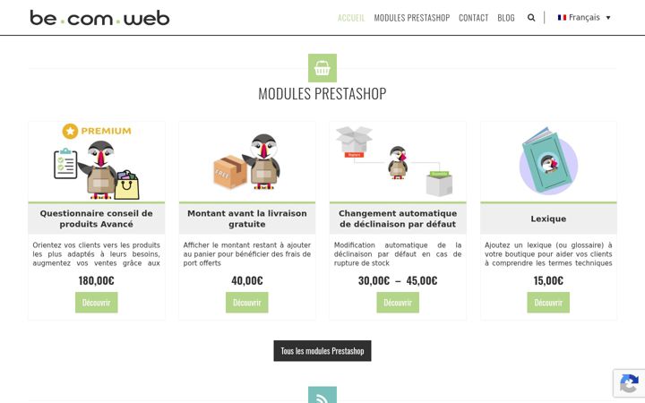 Screenshot of agence-becomweb.fr