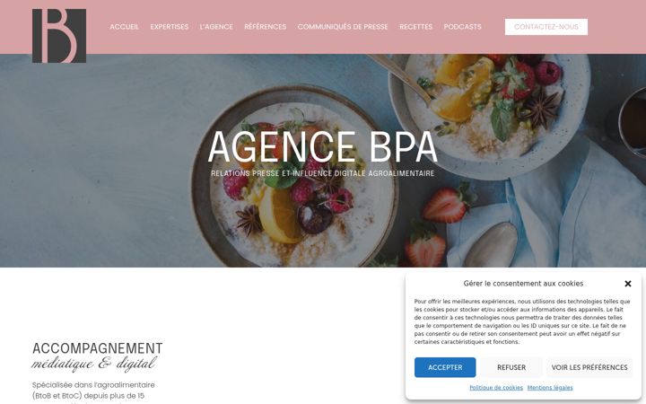 Zrzut ekranu agence-bpa.com