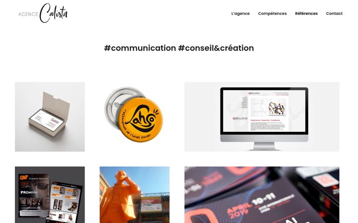 Screenshot of agence-calista.fr