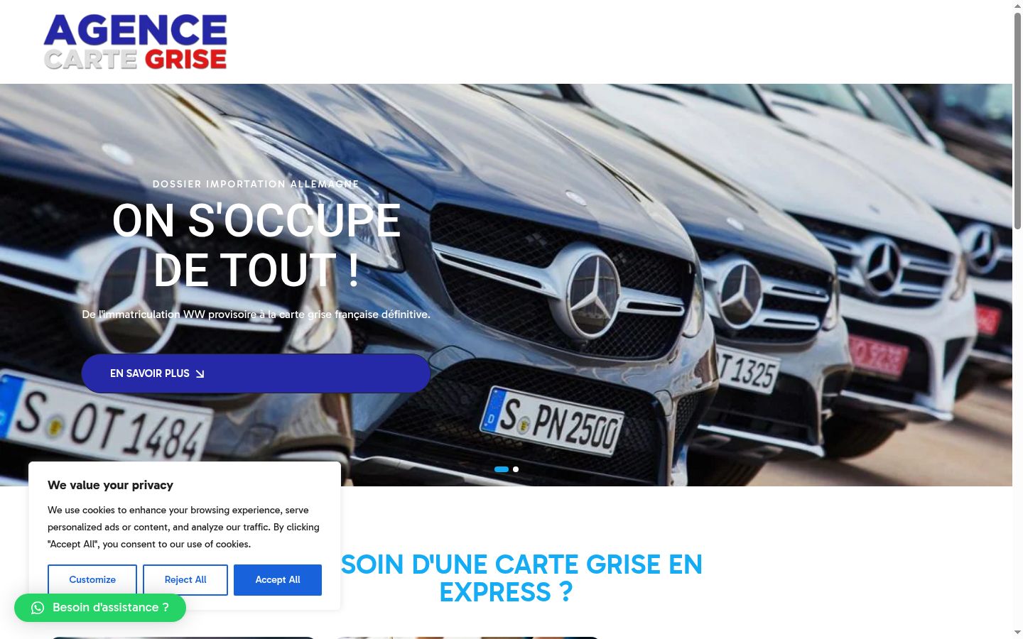 Screenshot tal-banner tal-kunsens muri qabel kwalunkwe interazzjoni