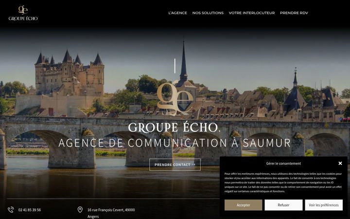Képernyőkép: agence-communication-saumur.fr