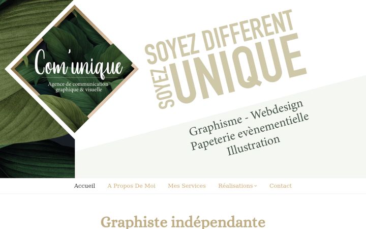 Snímek obrazovky agence-comunique.fr