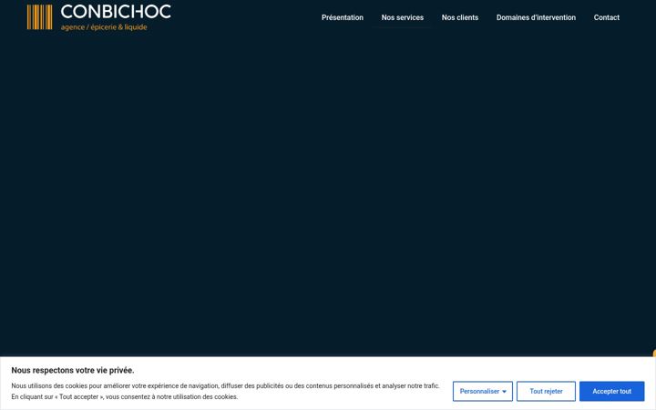 Snímek obrazovky agence-conbichoc.fr