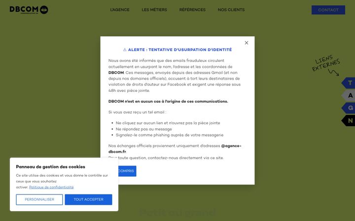 Képernyőkép: agence-dbcom.fr
