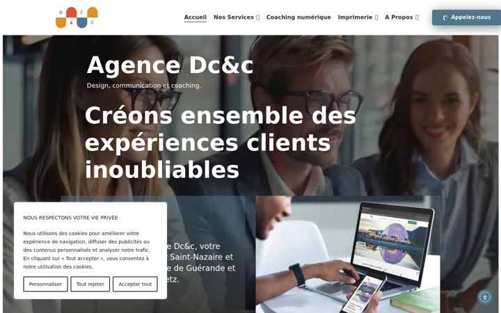 Képernyőkép: agence-dcc.fr