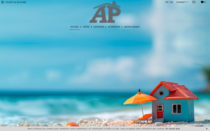 Képernyőkép: agence-des-particuliers.com