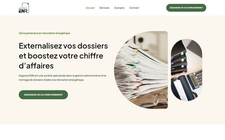 Snímek obrazovky agence-enr.fr