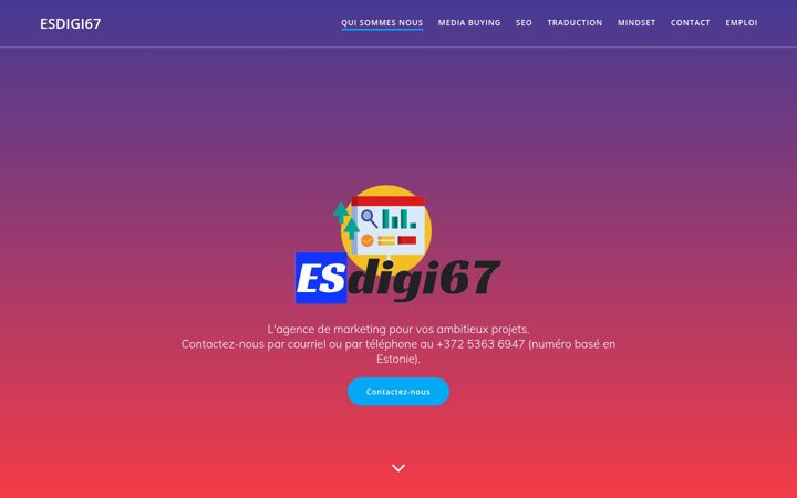 Screenshot of agence-esdigi67.com