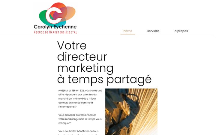 Screenshot of agence-eychenne.com