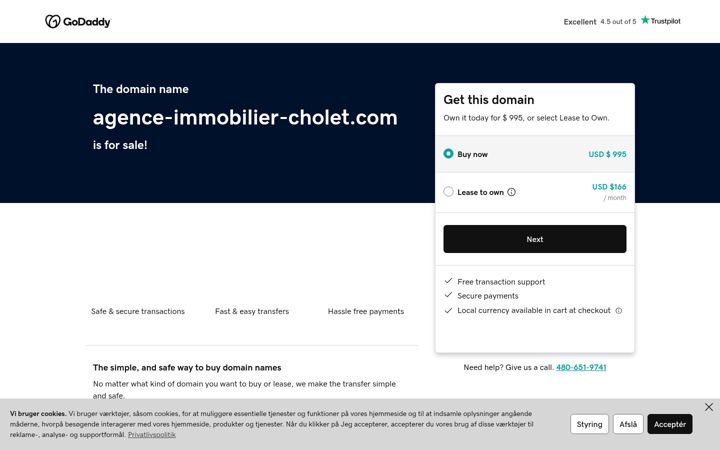 Screenshot του agence-immobilier-cholet.com