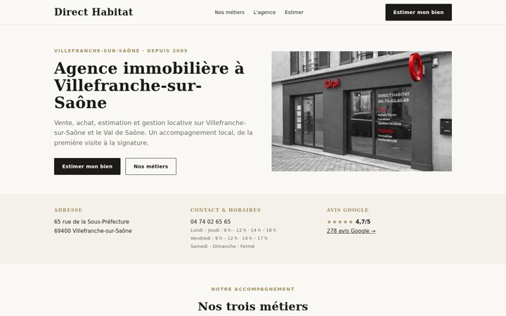 Screenshot του agence-immobiliere-villefranche-sur-saone.com