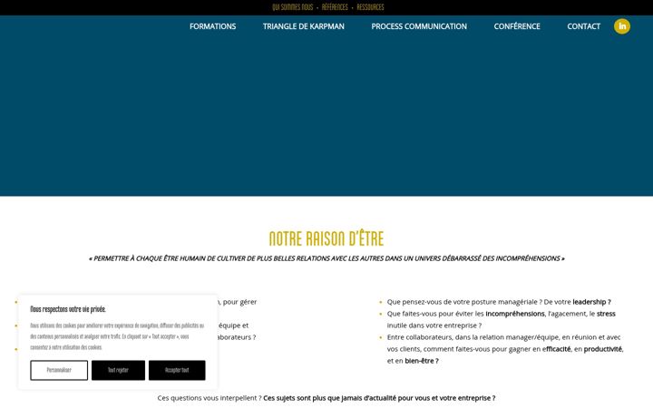 Screenshot stránky agence-iridium.fr