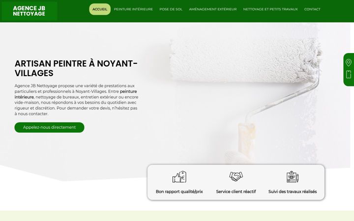 Skærmbillede af agence-jb-nettoyage.fr