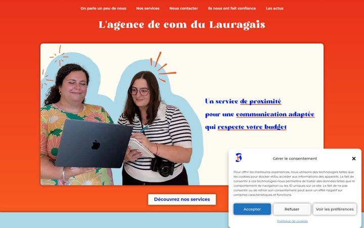 Screenshot of agence-jellow.com