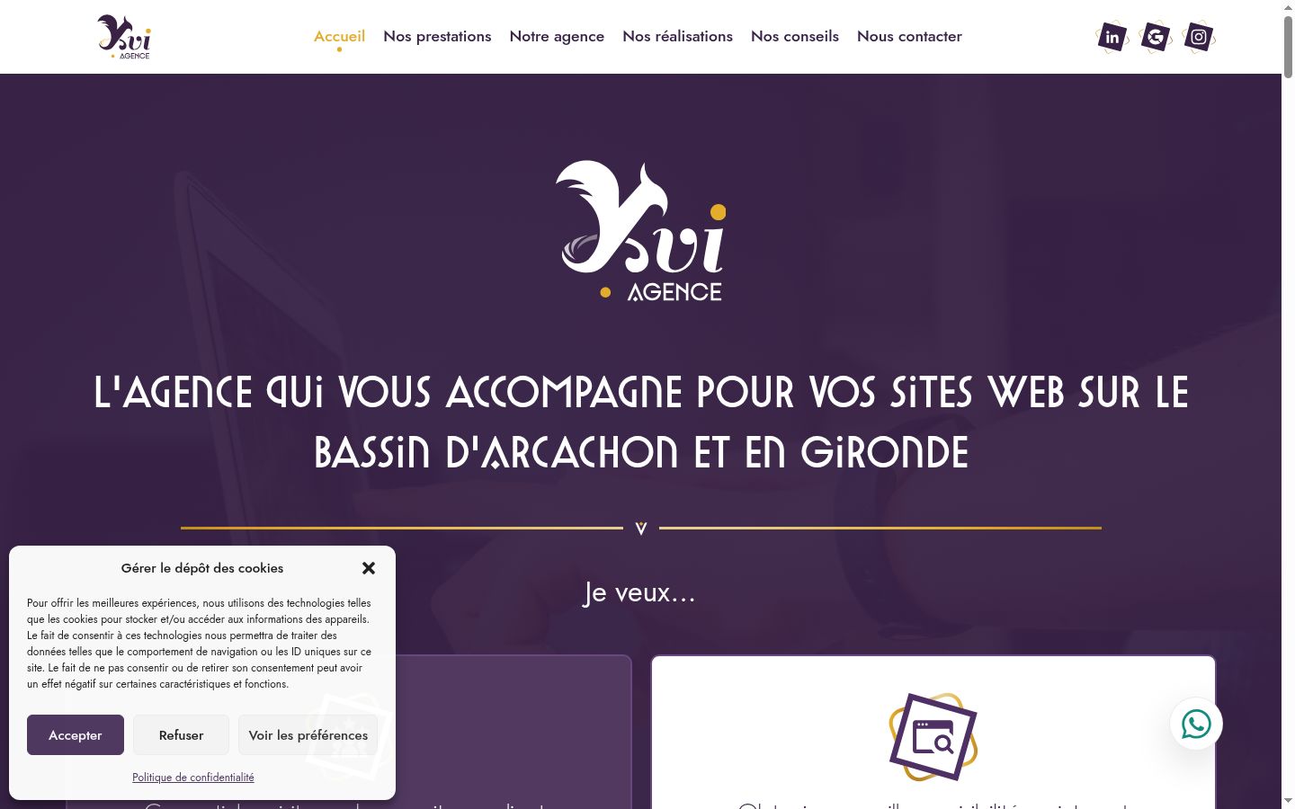 Screenshot van de toestemmingsbanner zoals getoond vóór enige interactie