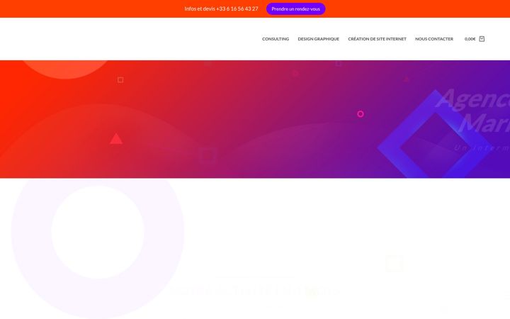 Screenshot von agence-lga.com