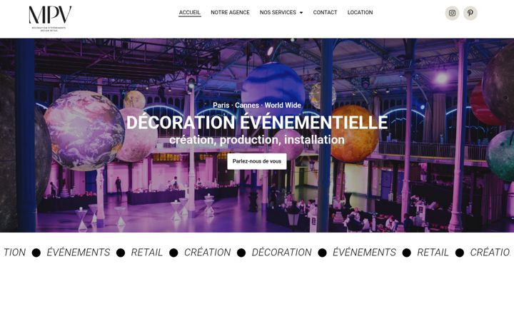 Screenshot of agence-mpv.com
