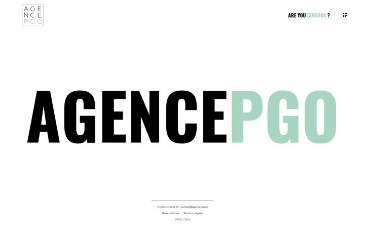 Captura de ecrã de agence-pgo.fr