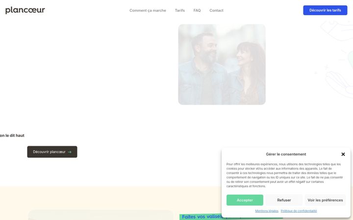 Screenshot of agence-plancoeur.fr