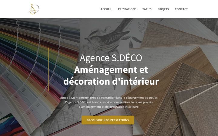 Captura de ecrã de agence-sdeco.fr