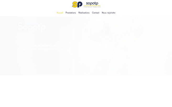 Captura de ecrã de agence-sopotp.fr