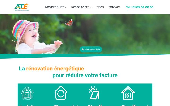 Skjámynd af agence-transition-energetique.fr