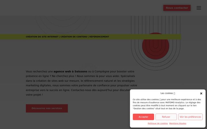 Screenshot of agence-web-freelance.com