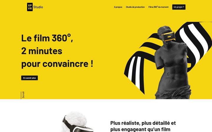 Skjámynd af agence-xpvr.fr