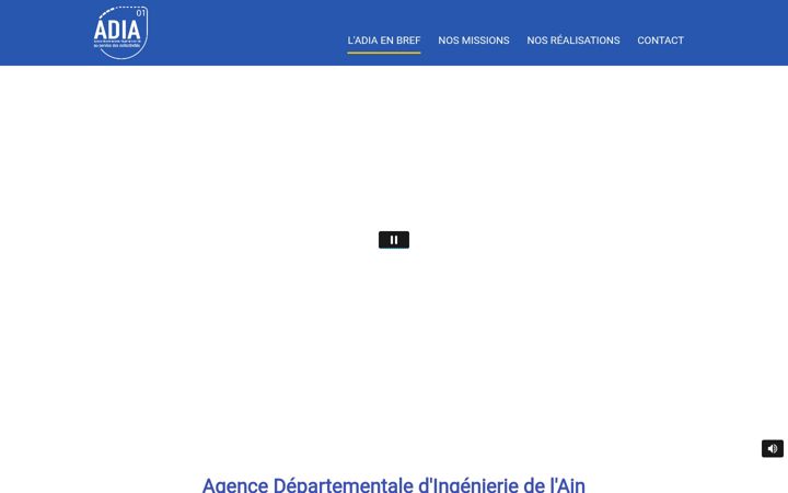 Skjámynd af agence01.fr