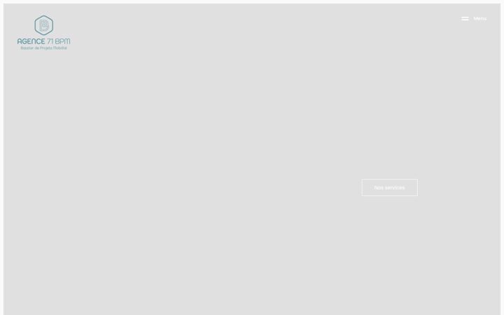 Screenshot of agence71bpm.com