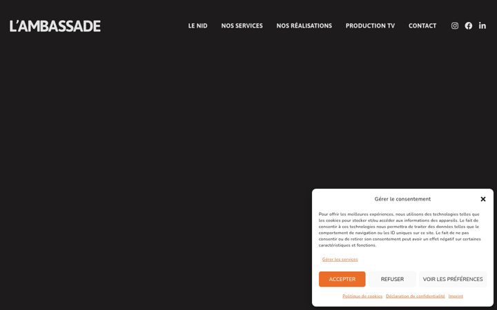 Screenshot von agenceambassade.com