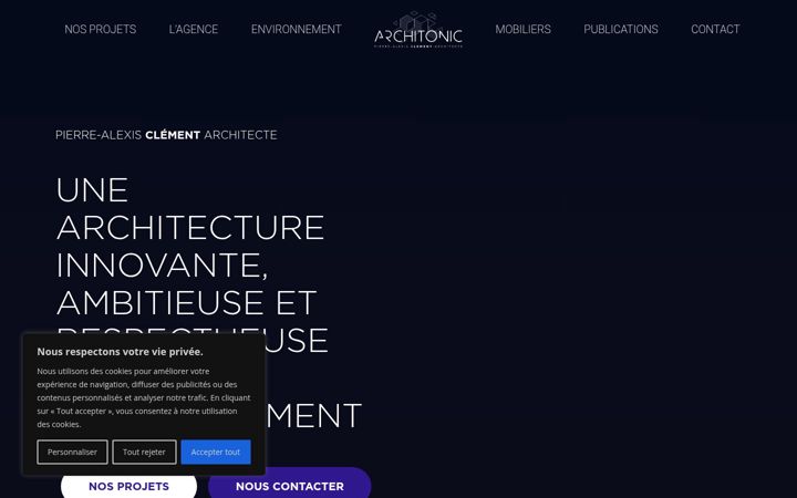 Zrzut ekranu agencearchitonic.com