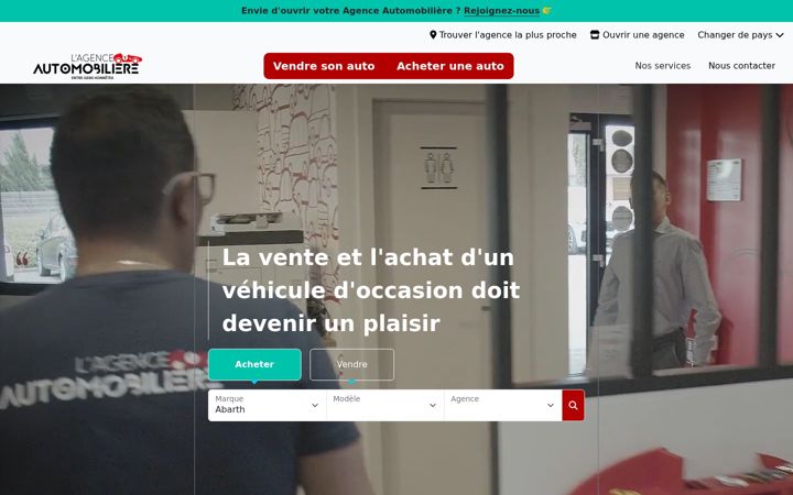Screenshot of agenceauto.com