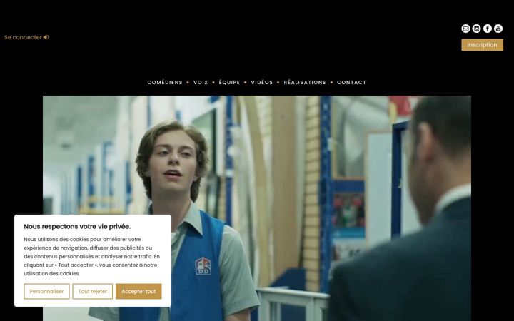 Screenshot of agencechantalbrossard.ca