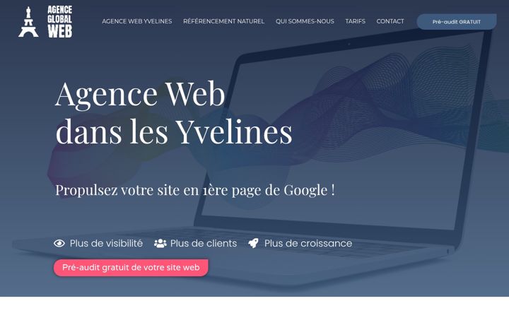 Képernyőkép: agenceglobalweb.com