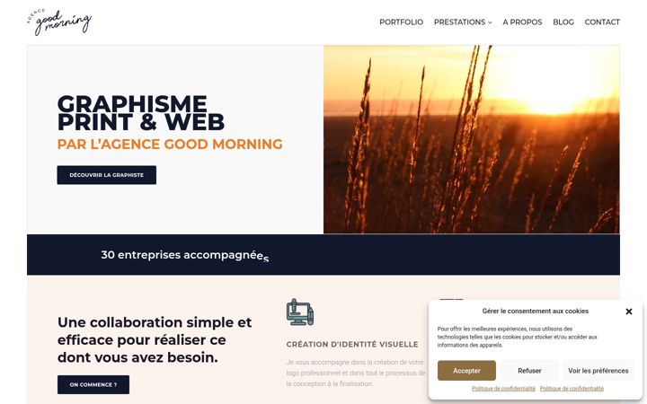 Képernyőkép: agencegoodmorning.com