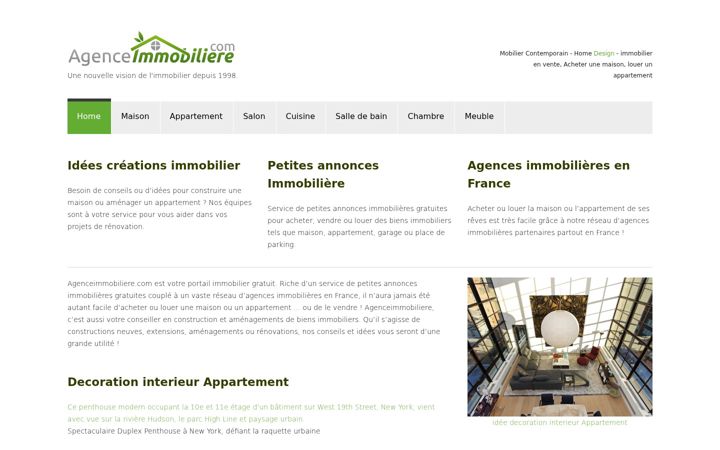 Screenshot of agenceimmobiliere.com
