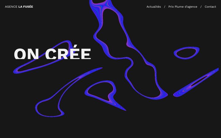 Captură de ecran a agencelafusee.com