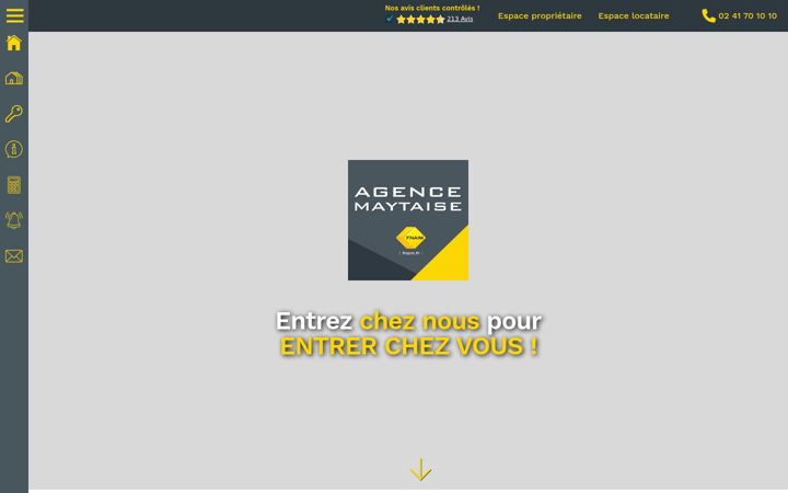 Screenshot ta' agencemaytaise.com