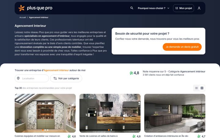 Snímek obrazovky agencement-david.com