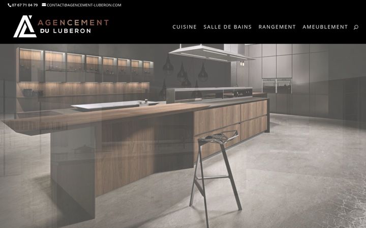 Screenshot of agencement-luberon.com