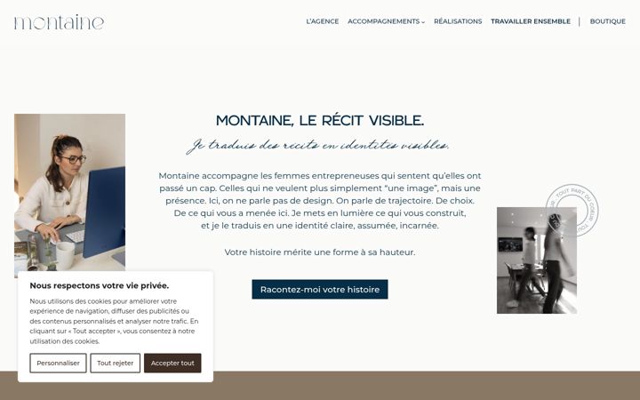 Screenshot di agencemontaine.com