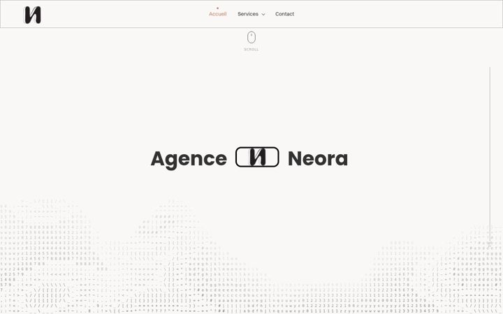 Screenshot of agenceneora.com