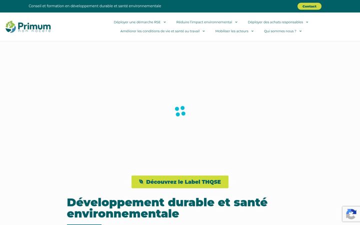 Screenshot von agenceprimum.fr