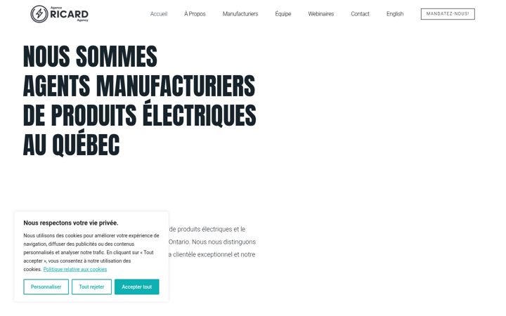 Screenshot of agencericard.com
