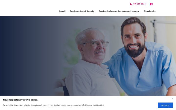Screenshot von agencesao.com
